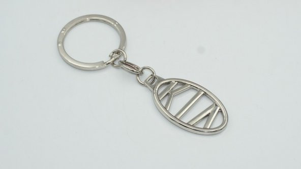 Kia Logo Çift Yön Krom Metal Stil Anahtarlık - Resim 3