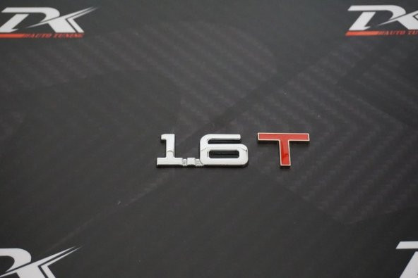 Audi 1.6 T Bagaj Krom Metal 3M 3D Yazı Logo Orjinal ürün - 2