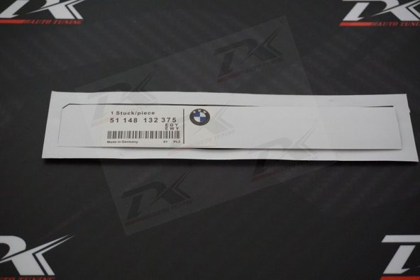 Bmw 120d Krom Metal 3M 3D Bagaj Logo Yazı Orjinal Ürün - 4