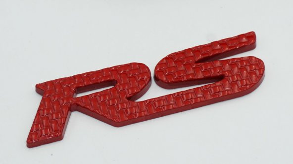 Honda RS Karbon Desen Bagaj 3M 3D Krom Metal Logo Amblem - 5