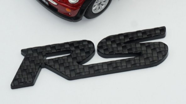 Honda RS Karbon Desen Bagaj 3M 3D Krom Metal Logo Amblem - 6