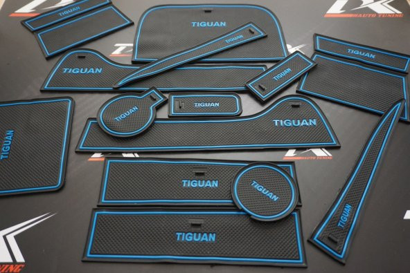 Volkswagen VW Tiguan MK1 2007-2017 Araç İçi Silikon Kaymaz Ped Ka ürün görseli