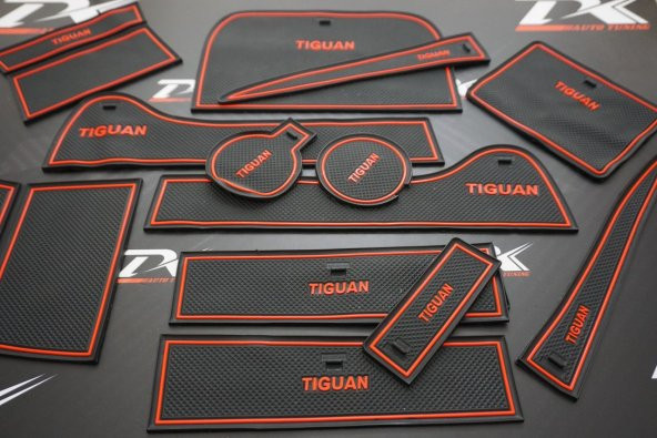 Volkswagen VW Tiguan MK1 2007-2017 Araç İçi Silikon Kaymaz Ped Ka - Resim 2