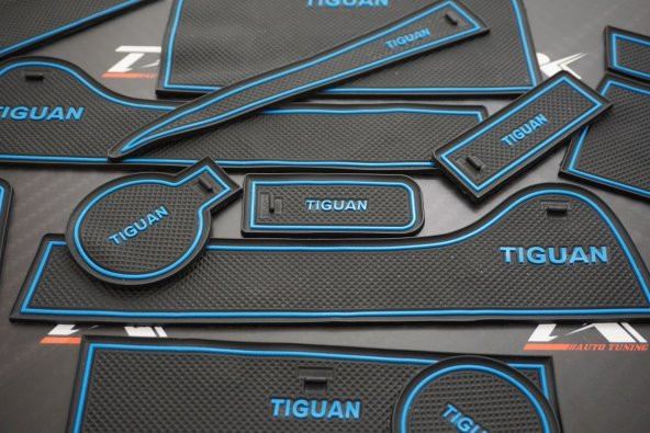 Volkswagen VW Tiguan MK1 2007-2017 Araç İçi Silikon Kaymaz Ped Ka - Resim 4