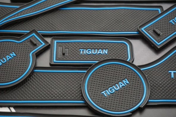 Volkswagen VW Tiguan MK1 2007-2017 Araç İçi Silikon Kaymaz Ped Ka - Resim 7