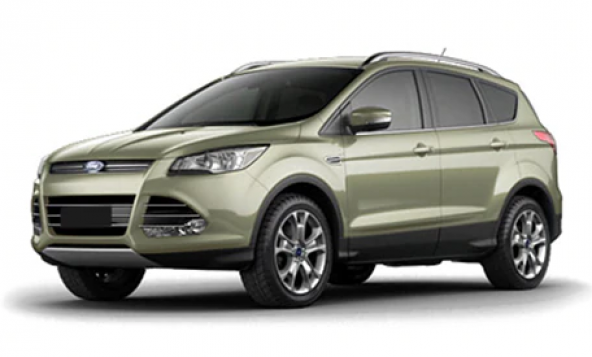 Ford KUGA 2013 2016 Araç İçi Silikon Kaymaz Ped Kaplama Seti - Resim 4