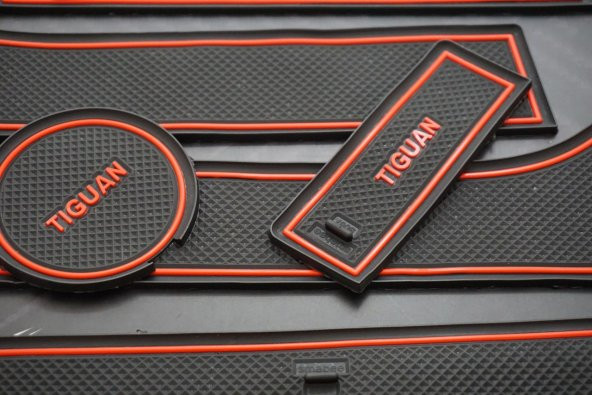 Volkswagen VW Tiguan MK1 2007-2017 Araç İçi Silikon Kaymaz Ped Ka - Resim 8