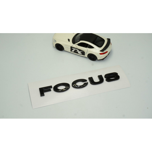 DK Focus Yeni Model Bagaj 3M 3D Siyah ABS Logo Amblem - 2