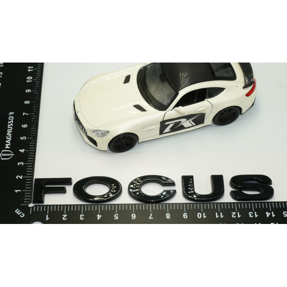 DK Focus Yeni Model Bagaj 3M 3D Siyah ABS Logo Amblem - 4