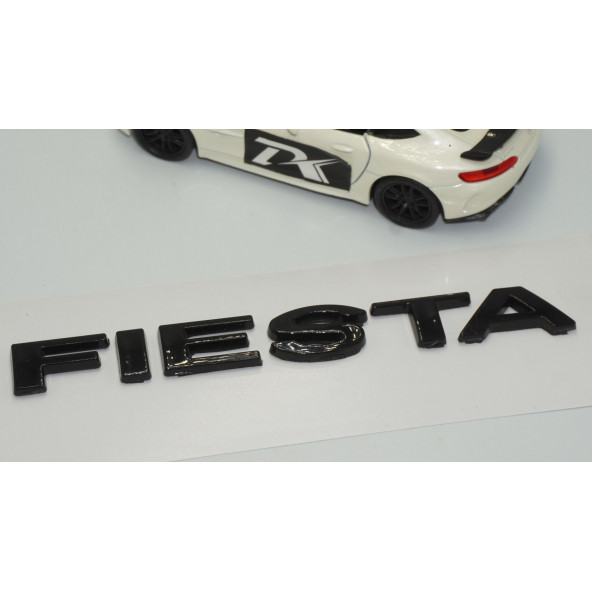 DK Fiesta Yeni Model Bagaj 3M 3D Siyah ABS Logo Amblem - 3