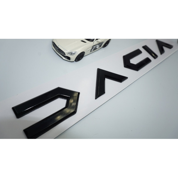 DK Tuning Dacia Yeni Nesil Bagaj 3M 3D Siyah ABS Yazı Logo - 3