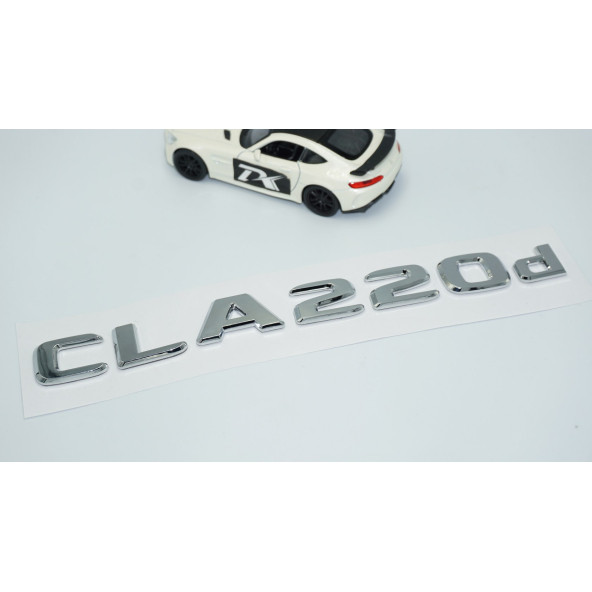 DK Tuning Benz CLA 220d Bagaj Krom ABS 3M 3D Yazı Logo - 2
