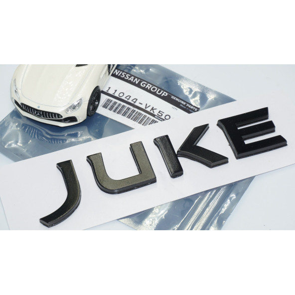 DK Tuning juke Siyah ABS 3M Bagaj Yazı Logo Nissan İle Uyumlu - 5