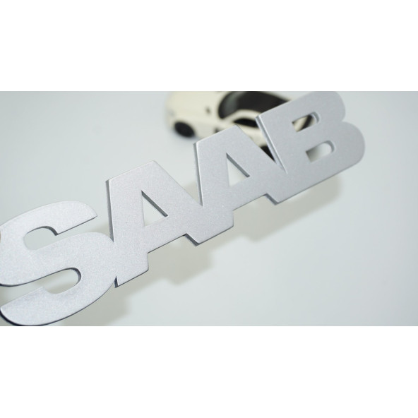 DK Tuning Saab Bagaj Gri ABS Logo Amblem Arma