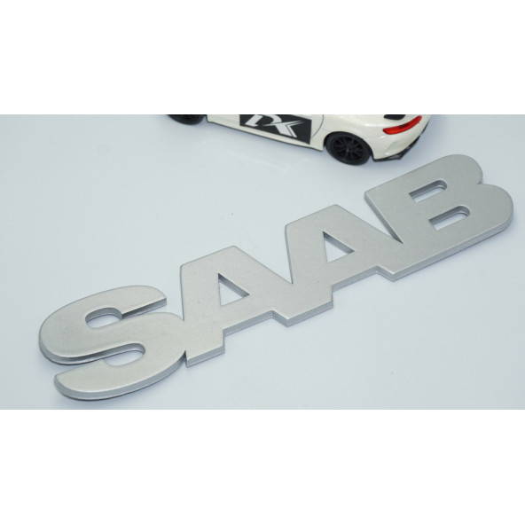DK Tuning Saab Bagaj Gri ABS Logo Amblem Arma - 3