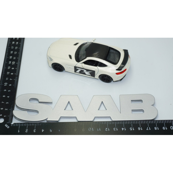 DK Tuning Saab Bagaj Gri ABS Logo Amblem Arma - 5