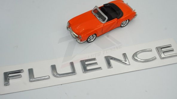 Renault Fluence Bagaj Krom ABS 3M 3D Yazı Logo Amblem - 2
