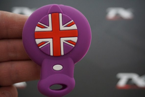 Mini Cooper R56 R57 R58 R60 R61 English Flag 1.Kalite Silikon Ana - Resim 2