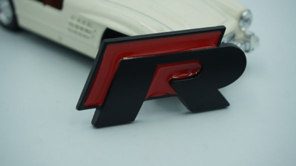 Volkswagen R Bagaj 3M 3D Krom Metal Logo Amblem ürün görseli