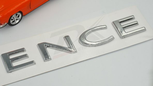 Renault Fluence Bagaj Krom ABS 3M 3D Yazı Logo Amblem - 5