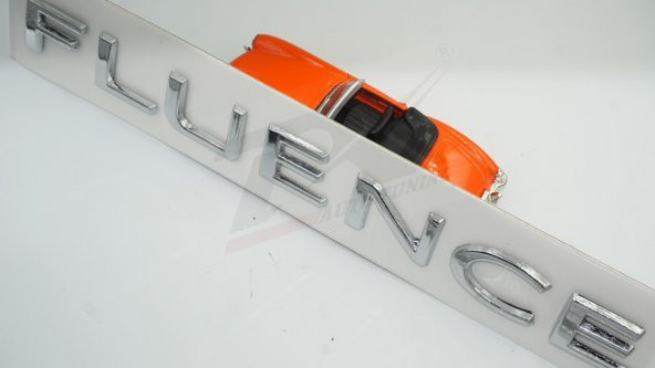 Renault Fluence Bagaj Krom ABS 3M 3D Yazı Logo Amblem - 6