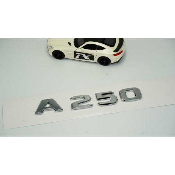 DK Benz A250 Bagaj Krom ABS 3M 3D Yazı Logo - 2