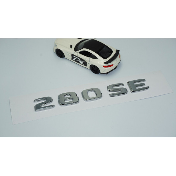 Dk Tuning 280 Se Bagaj Krom Abs 3m 3d Yazı Logo Benz İle Uyumlu - 2