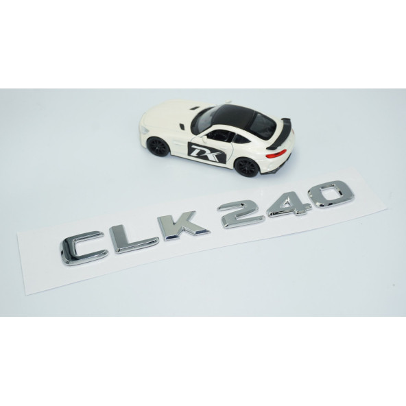 DK Tuning CLK240 Bagaj Krom ABS 3M 3D Yazı Logo Benz İle Uyumlu - Resim 2
