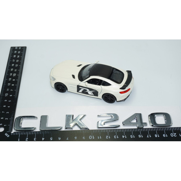 DK Tuning CLK240 Bagaj Krom ABS 3M 3D Yazı Logo Benz İle Uyumlu - Resim 4