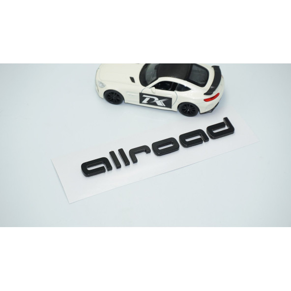 DK Tuning A4 A6 Allroad Bagaj Siyah ABS Yazı Logo Audi İle Uyumlu - 2