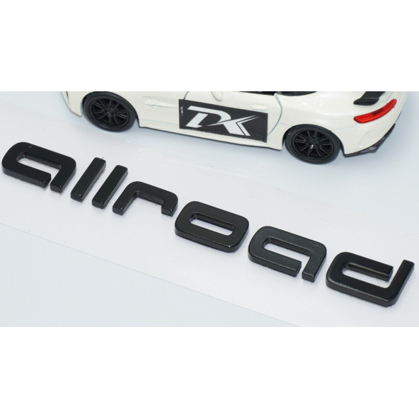 DK Tuning A4 A6 Allroad Bagaj Siyah ABS Yazı Logo Audi İle Uyumlu - 3