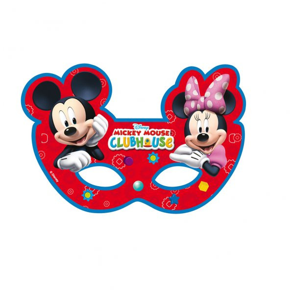 MİCKEY PLAYFUL MASKE 6LI