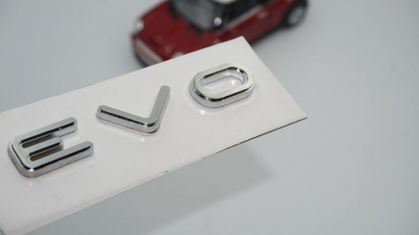 Mitsubishi EVO Bagaj 3M 3D ABS Yazı Logo Orjinal Ürün