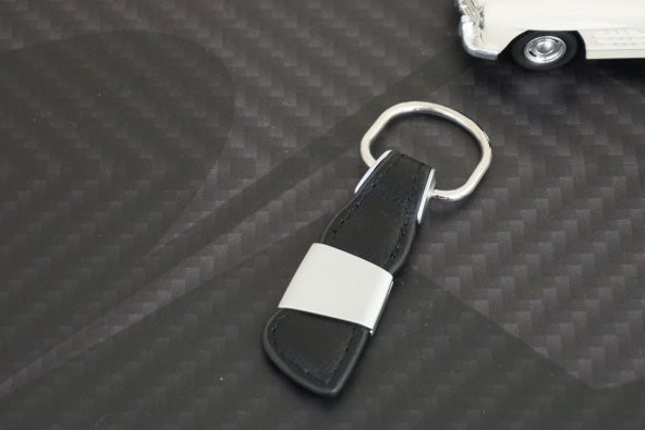 Audi S Logo Orjinal Deri Metal Anahtarlık Orjinal Ürün - 6