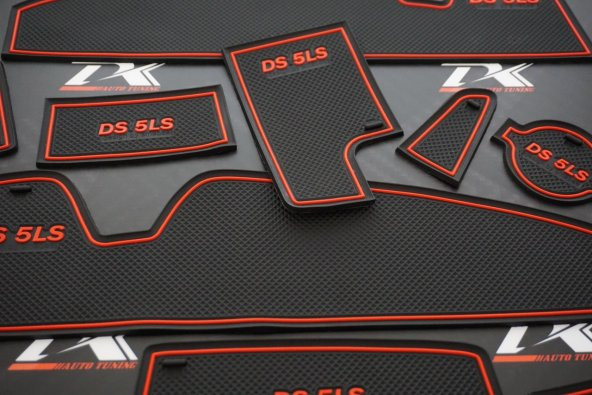 Citroen DS5 LS 2012 2017 Araç İçi Silikon Kaymaz Ped Kaplama Seti - Resim 3