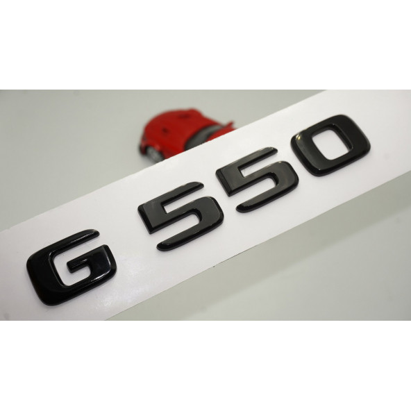 G 550 Bagaj Parlak Siyah ABS 3M 3D Yazı Logo