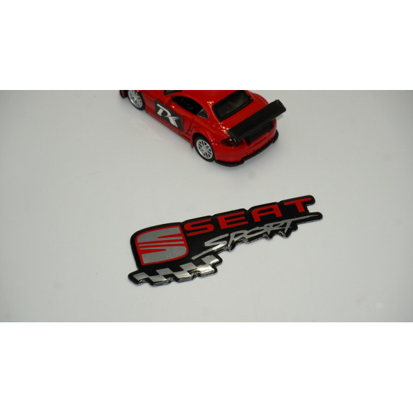 Seat Sport Logo Epoksi ABS Bagaj 3M 3D Logo Arma - 2