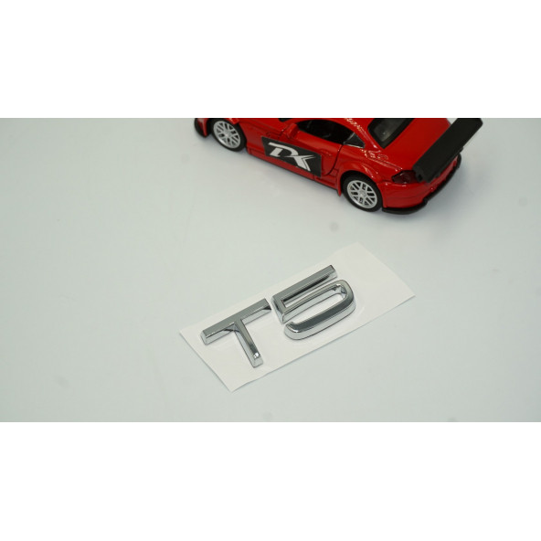 Volvo T5 XC60 XC90 S60 S80 S60L V40 V60 3M Krom Bagaj Yazı Logo - 2
