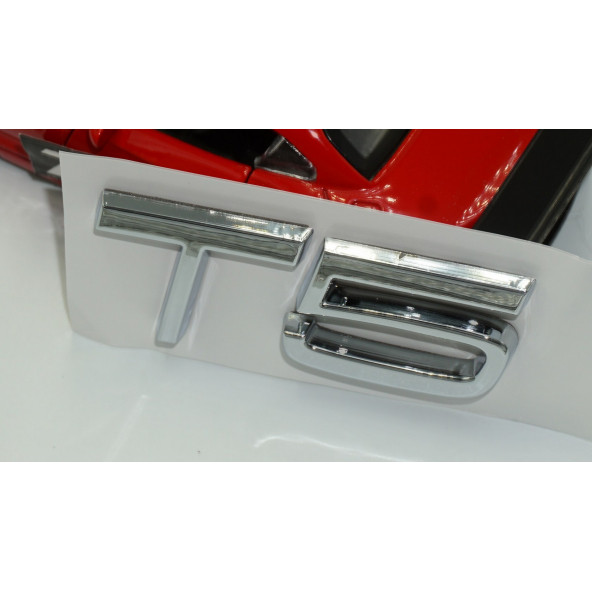 Volvo T5 XC60 XC90 S60 S80 S60L V40 V60 3M Krom Bagaj Yazı Logo - 4