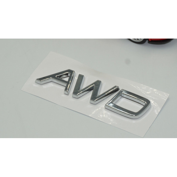 Volvo AWD XC60 XC90 S60 S80 S60L V40 V60 3M Krom Bagaj Yazı Logo - 3