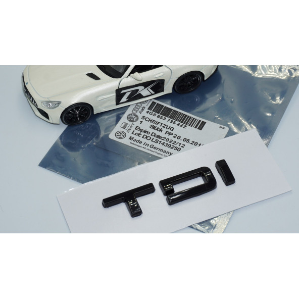 DK Tuning İbiza TDi Bagaj Siyah ABS Yazı Logo Amblem Seat İle Uyumlu - Resim 5