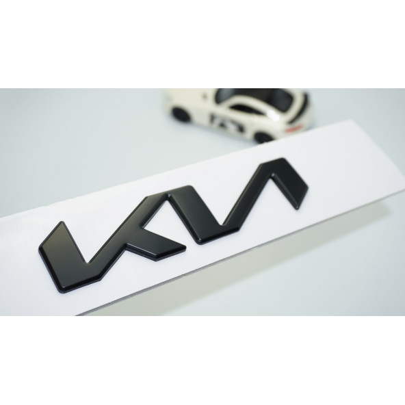 DK Tuning Kia Yeni Nesil Siyah Metal Kaput Bagaj 13cm Logo Arma