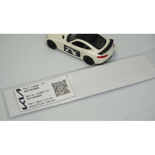 DK Tuning Kia Yeni Nesil Siyah Metal Kaput Bagaj 13cm Logo Arma - 5
