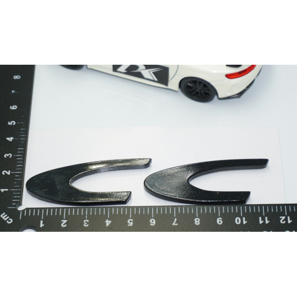 DK Tuning CC Bagaj Siyah ABS Logo Amblem Peugeot İle Uyumlu - 4