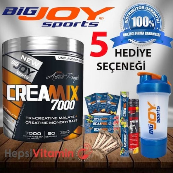 BigJoy Creamix 7000 Kreatin - 350 Gram-SKT:01/2021