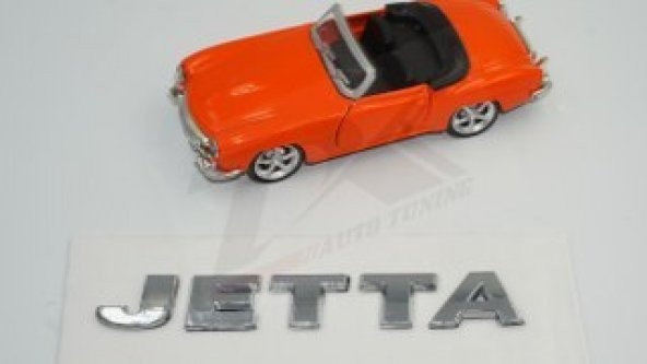 Volkswagen Jetta 2011-2014 Bagaj 3M 3D Krom ABS Yazı Logo Amblem - 3