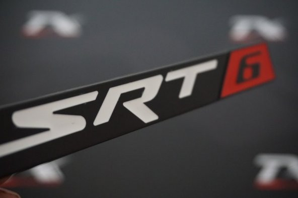 Chrysler SRT 6 Krom Metal Bagaj 3M 3D Logo ürün görseli 1