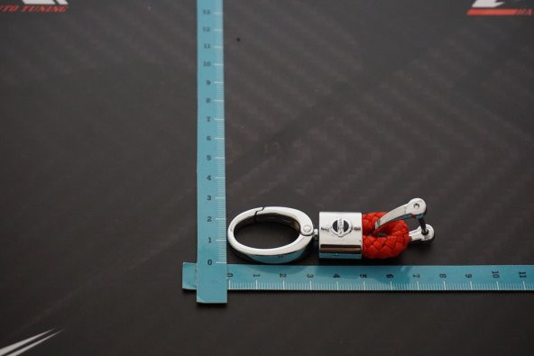 Nissan Logo Stil Hasır Desen Anahtarlık K - 4