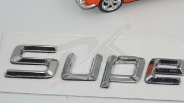 Skoda Superb Yeni Nesil Bagaj Krom ABS 3M 3D Yazı Logo Amblem - Resim 4