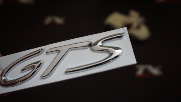 Porsche GTS Cayenne Cayman Macan 911 718 S Bagaj Logo - 2